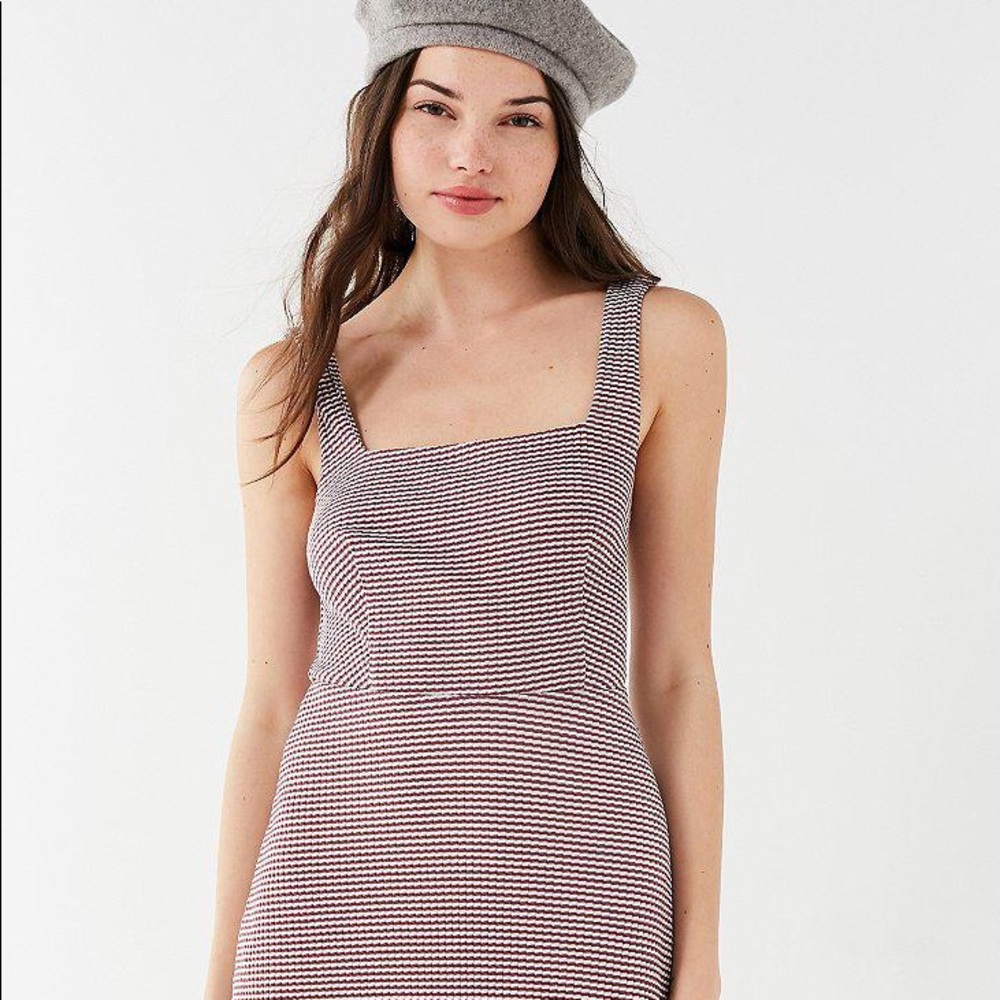 MOVING SALE 🌼 UO XS Ribbed Square-Neck Mini Dress